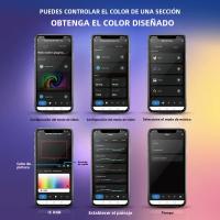 Tira De Luz LED RGBIC Para TV Con Sensor De Color AR Y Control Por App 16.4FT/65-85 Pulgadas Pantalla Sincronizada Música Y LED SMD Epistar - details 5