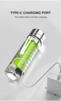 Linterna LED Recargable USB C Con Imán De Cola Y Luz UV Multifuncional Mini Linterna Portátil Para Camping Luz De Defensa Stick - details 9