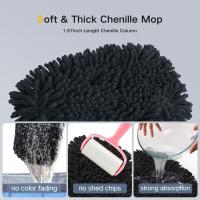 Cepillo universal para limpieza de coches, fregona telescópica de mango largo, escoba de chenilla, accesorios para lavado de coches - details 5