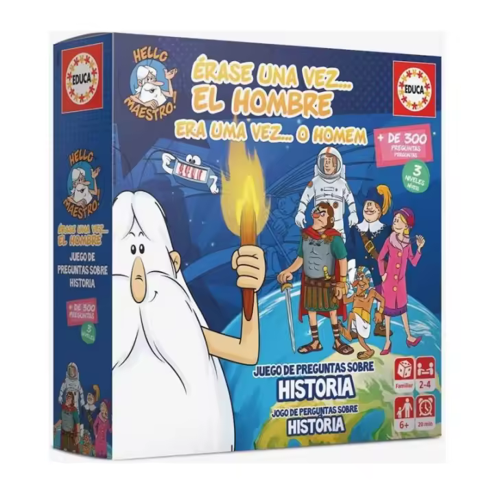 Juego educativo Erase Una Vez..El Hombre Historia EB18856 - 1