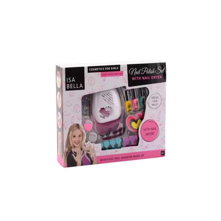 Set Manicura con Secador - Kit Manicura Profesional para Uñas Sanas y Fuertes - 1