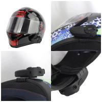 Auriculares De Motocicleta EJEAS Q7 Q2 E6 Con Clip De Montaje Y Doble Cara De Cinta Base Jack 3.5MM 2 En 1 Accesorios Para Casco - details 5