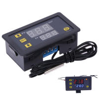 Digital LED Controlador De Refrigeración Programable Módulo de Temperatura Termostato (12V 10A 120W) - details 1