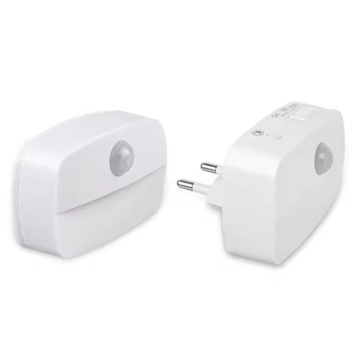 Lámpara Nocturna LED Con Sensor De Movimiento EU US Plug Luz De Noche Para Niños Luz De Pared Para Dormitorio Sin Pilas - 1