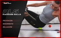 RLGrips® Pack de 2 Pelotas de Masaje Miofascial para Espalda Cuello y Piernas - Bolas de Lacrosse para Automasaje y Rehabilitación de 6,3mm Verde y Rojo - details 1