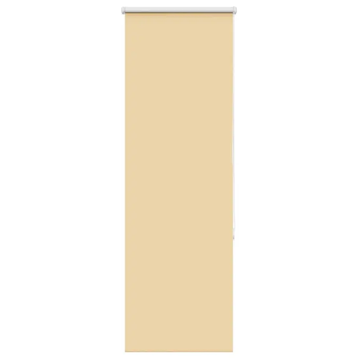 vidaXL Estor Enrollable Opaco Beige 45x175 cm Tela Ancho 40,7 cm - 1