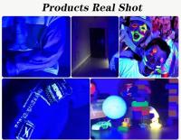Luz Negra Ultravioleta 100W, Foco Luz UV con enchufe, 395-400nm Luz Negra UV IP66 Impermeable Luces Ultravioleta para GLOW Fiesta,Bar,Halloween,Fiesta,Neón,Black Light Party,Disco - details 1