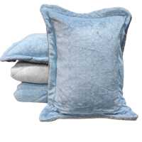 Mercatienda.es Edredón Nórdico Sherpa Azul Cama 150 | Grueso 700gr/m2 - Térmico Invierno + Cuadrantes Regalo - details 2