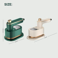 Mini Hierro De Vapor Rotativo 180 Grados Portátil Generador De Vapor Doble Para Ropa Viajes Y Hogar Con Reserva De Agua De 0.8L - details 7