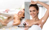 Afeitadora Eléctrica Para Mujer Impermeable 2 En 1 Doble Cabeza Dual Trimmer De Pelo Bikini Cabezal Desmontable Afeitadora - details 2