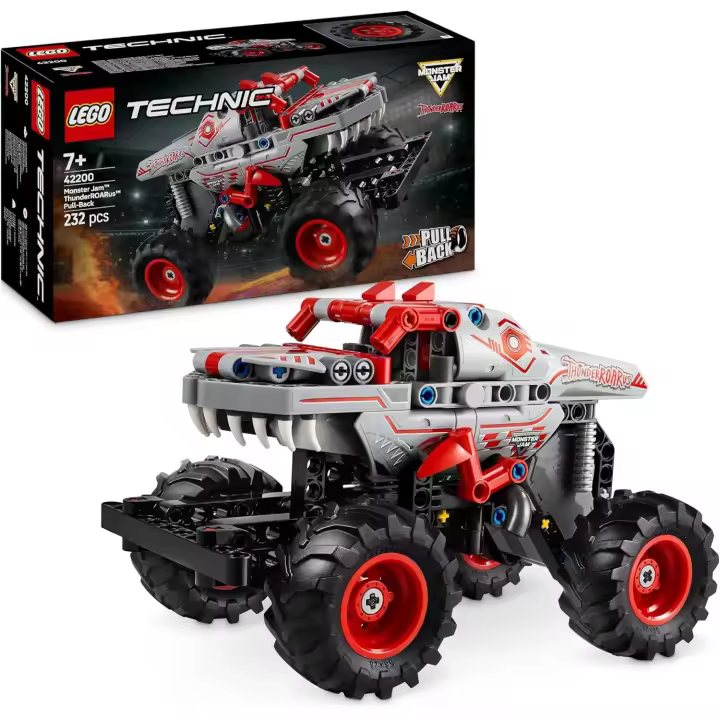 Lego 42200 Monster Jam ThunderROARus con Motor de Carga Manual Lego Technic - 1