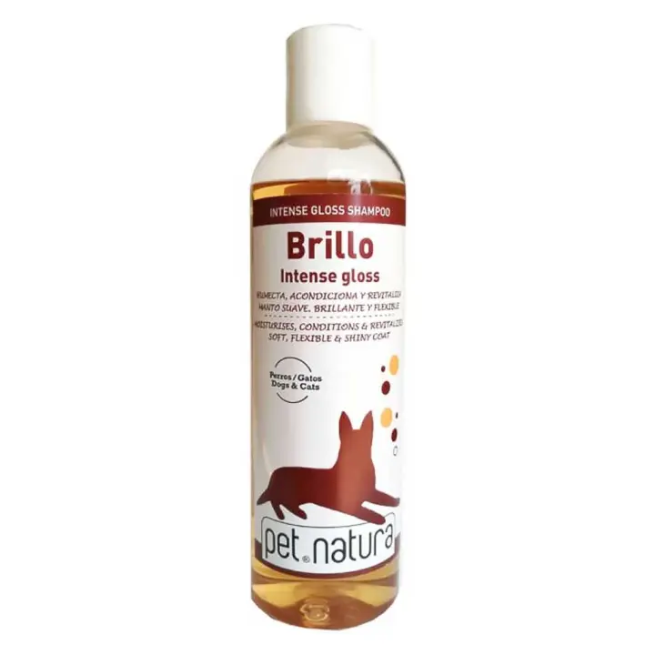Champú con Brillo Intensivo Mascotas PetNatura 250ml, 5 litros - 1