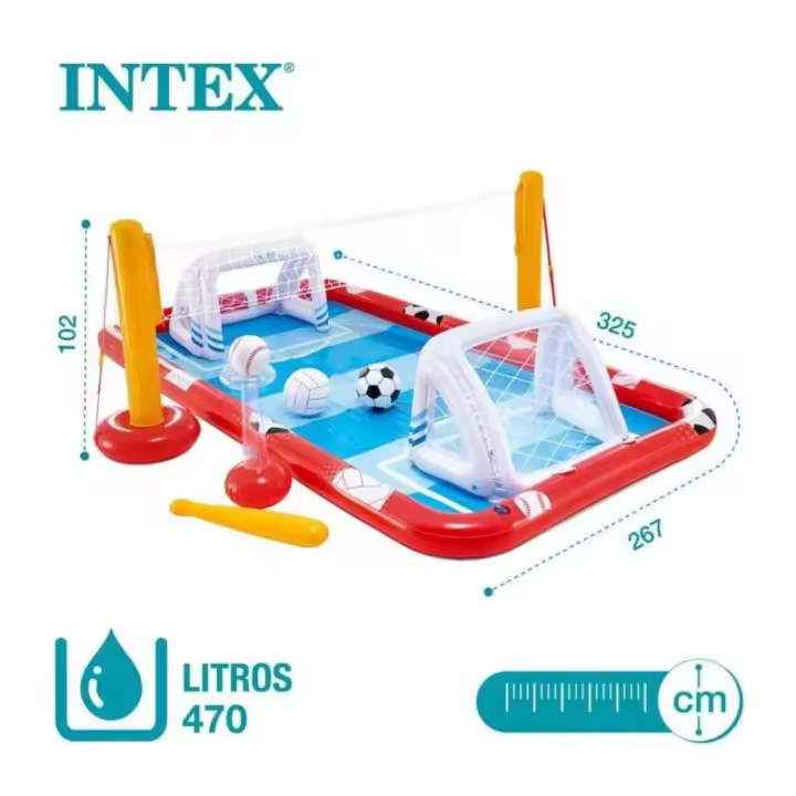 Centro de juegos hinchable INTEX multijuegos - 1