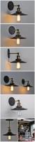 Lámpara De Pared Estilo Industrial Americano Retro De Hierro Para Pasillo Escalera Dormitorio Luz Decorativa Montaje En Pared - details 0