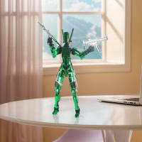 Figura De Acción 13 Titan Multi-articulada Robot Transformable Con Perro Juguete Educativo Para Niños Regalo Ideal - details 4