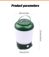 Lámpara De Camping Retro Recargable Luz De Emergencia Para Exteriores Pesca Y Iluminación De Camping Vintage Con Luz De Trabajo Para Jardín Y Calle - details 11