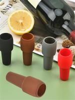 Tapa De Vino De Silicona Reutilizable Para Botella De Bebida Manteniendo El Vino Y Champán Frescos Herramientas De Cocina Tamaño 18-19mm - details 3