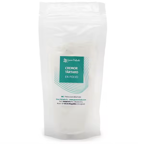 Cremor Tartaro de Gran Pureza para Cosmética y Cuidado Personal | Ideal para Bombas y Sales de Baño | Polvo Blanco | 2|10% de Uso Recomendado - 1