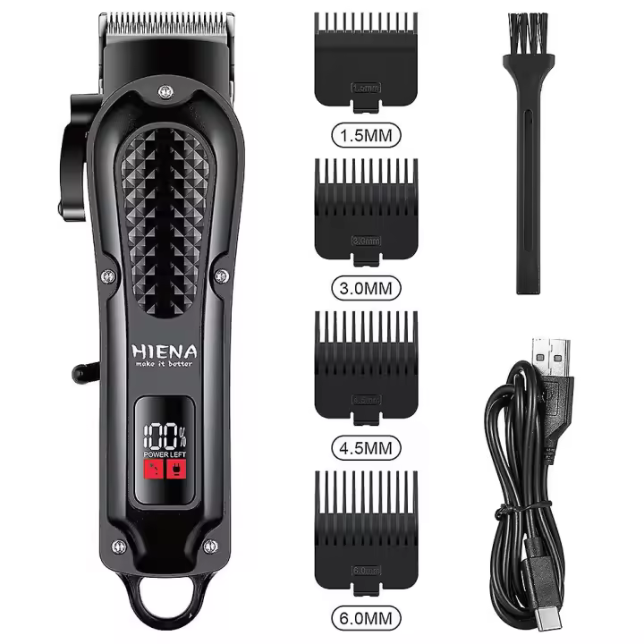 Podadoras de pelo eléctricas potentes Cortadoras de pelo de salón de diseño ergonómico profesional - 1