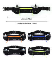 Mochila De Cintura Para Correr Maratón Unisex Bolsa De Deporte Con Dos Bolsillos Para Teléfono Y Botella De Agua Material De Poliéster - details 0
