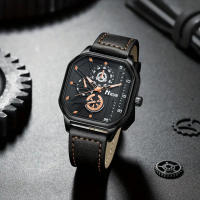 Reloj Clásico Versátil Para Hombres 5pcs Con Llavero Reloj De Cuarzo Para Negocios Y Fiestas Casual Regalo Con Soleras Y Cartera - details 6
