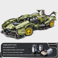 Bloques De Construcción Técnicas Bugatti Y Lamborghini Modelo De Carrera De Alta Velocidad Juguetes Para Niños Regalos Para Niños - details 34