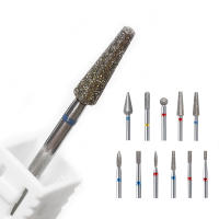 Brocas De Diamante Para Uñas Herramienta De Pulido De Manicura Y Pedicura Limpiador De Cutículas Para Taladro Eléctrico Uso En Salón O Hogar - details 2