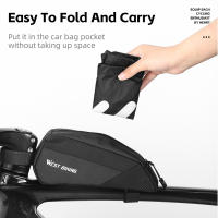 Cubierta Para Bicicleta Con Bandas Reflectantes Impermeable Accesorios De Ciclismo Al Aire Libre Visibilidad Alta West Biking - details 2