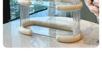 Estante De 3 Niveles De Acrílico Organizador De Maquillaje Para Baño Y Cocina Estuche De Almacenamiento Transparente Para Display De Muñecas - details 19