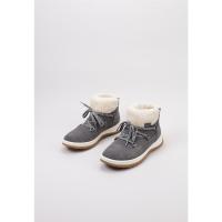 UGG Lakesider Heritage Lace Botines Planos Mujer Gris - details 0