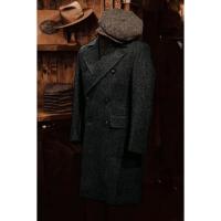 Chaqueta De Traje Para Hombre Estilo Casual Ajustada Doble Botón Para Bodas Y Bailes Formales Hecho De Algodón Y Lana - details 1