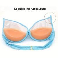 2PCS Almohadillas De Silicona Suave Para El Pecho Con Boost De Gel Adhesivas Antideslizantes Para El Aumento De La Esterilidad - details 4