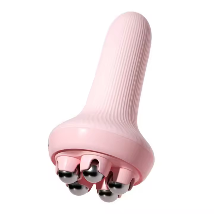 Masajeador Facial De 5 Bolas Con Rotación 360 Lifting Y Eliminador De Arrugas Para Rostro Y Cuerpo Completo Herramienta De Cuidado De La Piel - 1