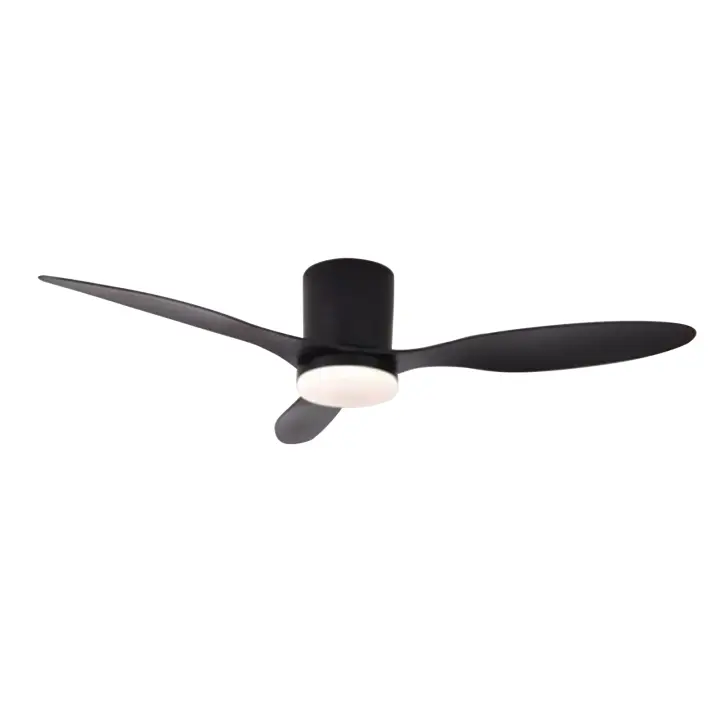 Hola LED Ventilador de Techo 42" con Luz LED Regulable – 3000K-6000K, 85-265V，Blanco/Madera Claro/Negro/Nogal Negro - 1