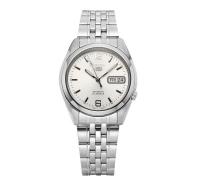 Reloj automático hombre Seiko 5 SNK385K1 dial plata correa acero SNK385 - details 6