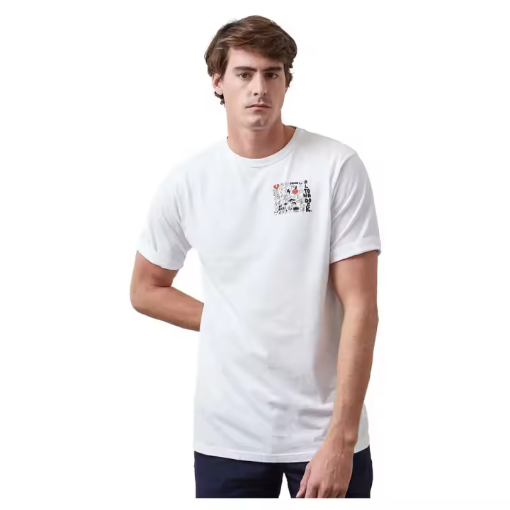 Altonadock Camiseta De Manga Corta 124275040747 Blanco - 1