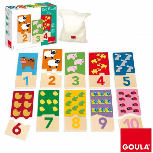Dúo Puzzle 1-10 - 1