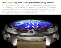 bluetooth pulsera GT45 reloj inteligente ritmo cardíaco llamada asistente de voz brújula inteligente reloj deportivo - details 3