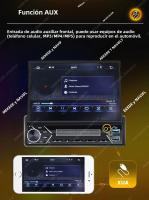 MEKEDE 1 Din Car Radio Multimedia Player Universal Con Audio Video CarPlay Android 7 Pulgadas Pantalla Retráctil IPS Touch Screen - details 8