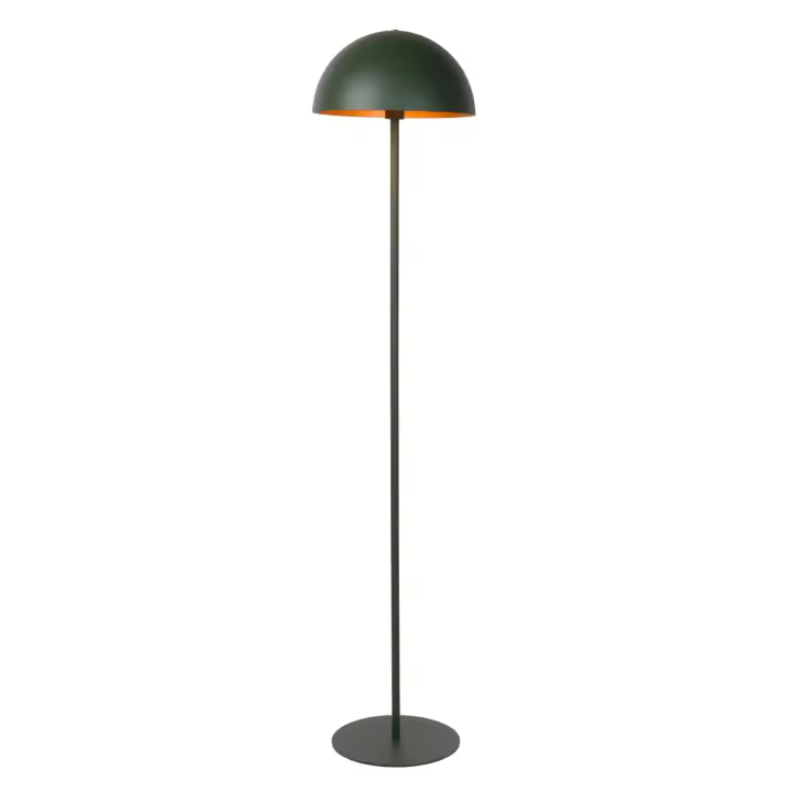 Lucide SIEMON - Lámpara de suelo - Ø 35 cm - 1xE27 - Verde - 1