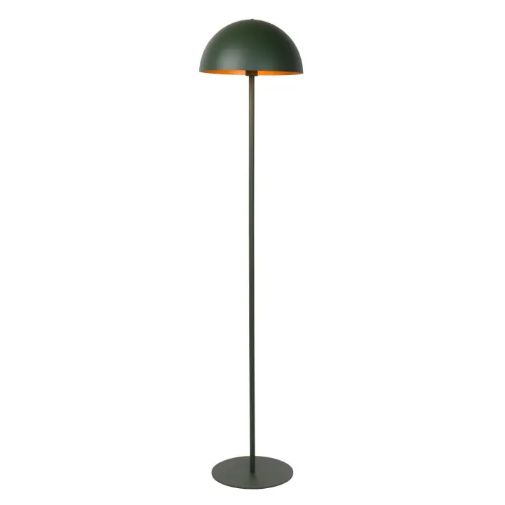 Lucide SIEMON - Lámpara de suelo - Ø 35 cm - 1xE27 - Verde - 1