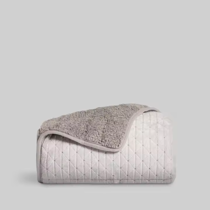 Manta Estela Gris LlarTextil - Perfecto para abrigarse - 1
