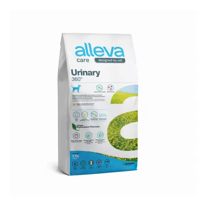 Alleva - Alimento para Perros - Cuidado Urinario 360º - Disolución Cálculos - Proteínas de Alta Calidad - 1
