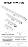 Iluminación De Escalera Y Armario LED Sin Cable Para Cocina Y Dormitorio Detector USB Luz Nocturna Artículos De Iluminación - details 10