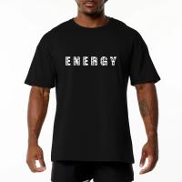 Camiseta De Fitness Para Hombre Camiseta Deportiva Suelta Con Mangas Cortas Para Gimnasio Ropa De Correr Camiseta De Bodybuilding - details 6