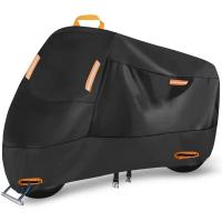Cubierta Para Motocicleta Protectora Antipolvo Con 4 Bandas Reflectantes Cubierta Para Bicicleta De Motocicleta Al Aire Libre - details 0