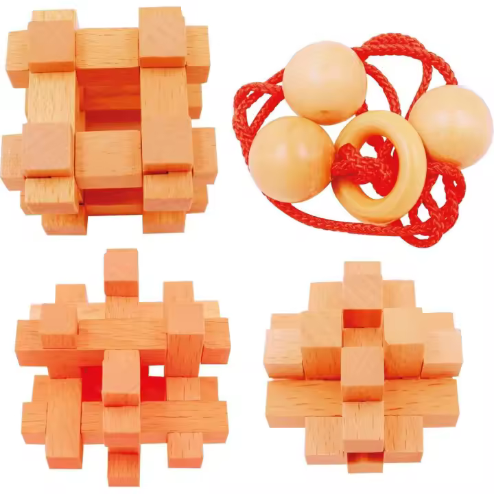 SET de rompecabezas de madera - 1