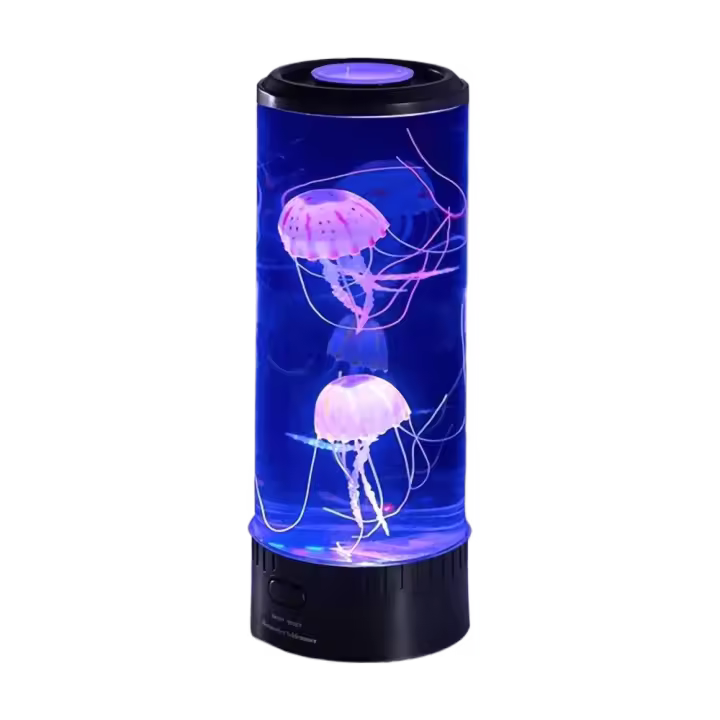 Lámpara de medusas que cambia de Color, luz nocturna de mesa alimentada por Usb/batería, regalo para niños - 1