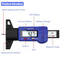 Gauge De Grosor De Neumáticos Para Coche Medidor De Profundidad De Rueda Para Monitoreo Seguro Y Detección De Desgaste De Neumáticos Calibrador De Seguridad Automotriz - details 2