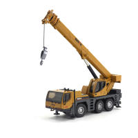 Camión Grúa De Metal HUINA 1:50 Modelo De Vehículo De Construcción Para Niños Juguete De Colección Para Boys Regalo - details 13